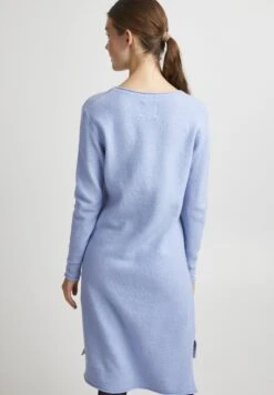 OXMO Oxida - Vestido De Punto - Brunnera Blue Melange 8 OXMO Oxida - Vestido De Punto - Brunnera Blue Melange -Oxmo 4fbb061459314b07912c156fe142399b