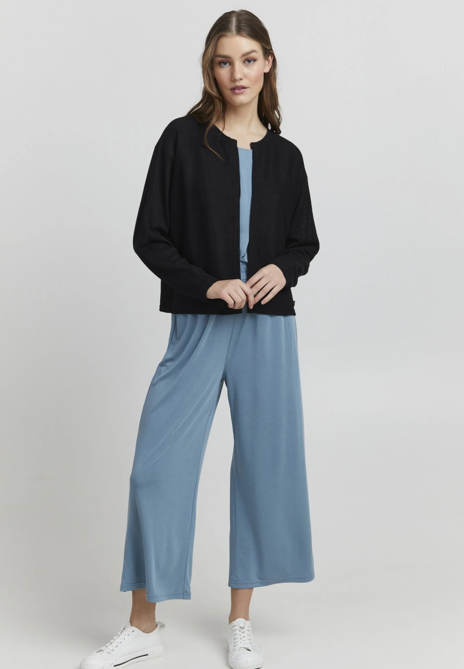 OXMO Kike - Chaqueta De Punto - Black 2 OXMO Kike - Chaqueta De Punto - Black - Imagen 2