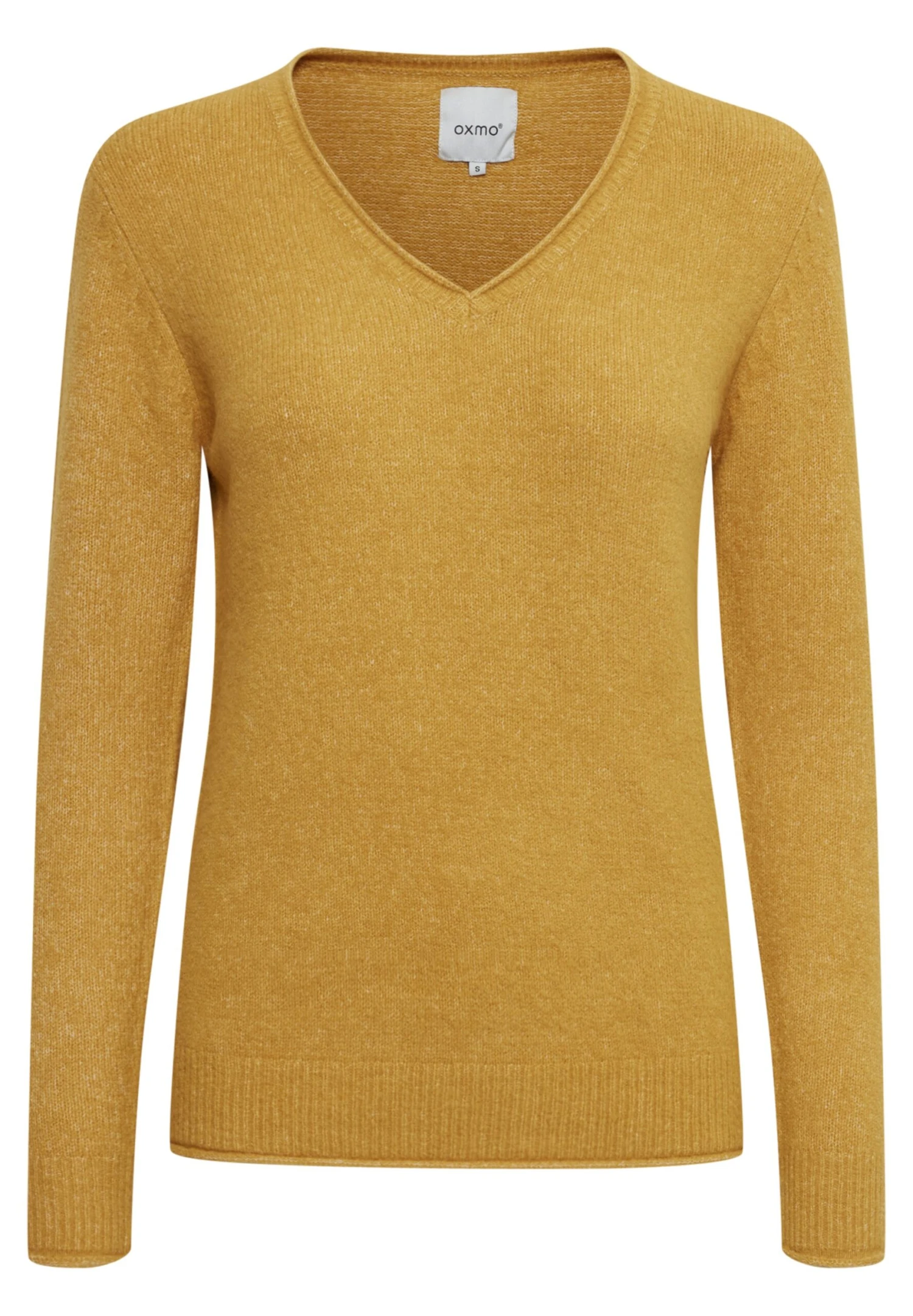 OXMO Oxilva - Jersey De Punto - Honey Mustard Melange 6 OXMO Oxilva - Jersey De Punto - Honey Mustard Melange - Imagen 6