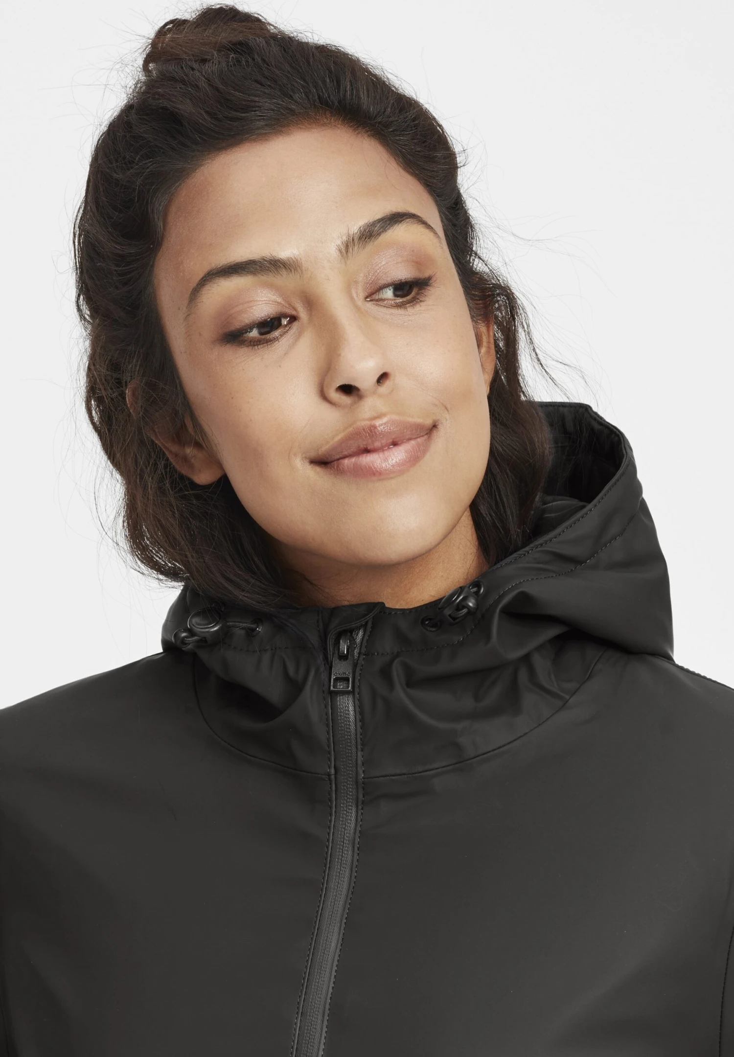 OXMO Oxjanina - Parka - Black 4 OXMO Oxjanina - Parka - Black - Imagen 4
