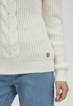 OXMO Oxnatasja - Jersey De Punto - Cloud Dancer -Oxmo 59c416496c0a4736b99af3e989a2c347