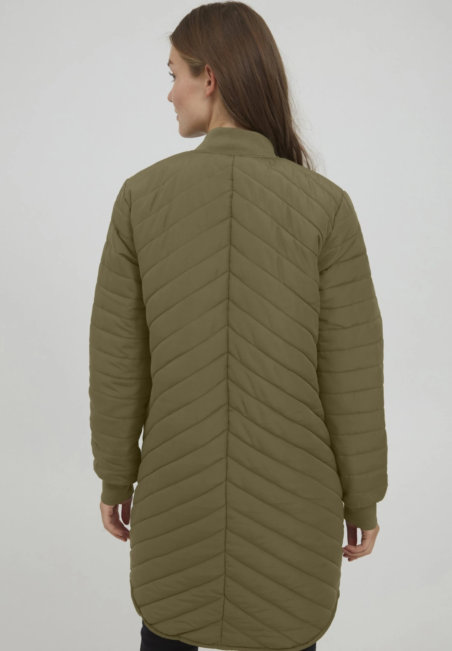 OXMO Oxmadalyn - Chaqueta De Entretiempo - Dusty Olive 3 OXMO Oxmadalyn - Chaqueta De Entretiempo - Dusty Olive - Imagen 3