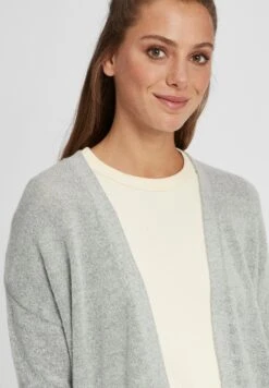 OXMO Oxgisele - Chaqueta De Punto - Light Grey Melange 9 OXMO Oxgisele - Chaqueta De Punto - Light Grey Melange -Oxmo 5c0a61713fbd472283780a4b115d3c50