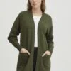 OXMO Oxritiana - Chaqueta De Punto - Rifle Green Melange