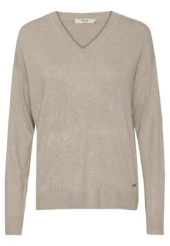 OXMO Oxhelle - Jersey De Punto - Cement Melange -Oxmo 62ee8f9689294a3f9a53892a109f0f57