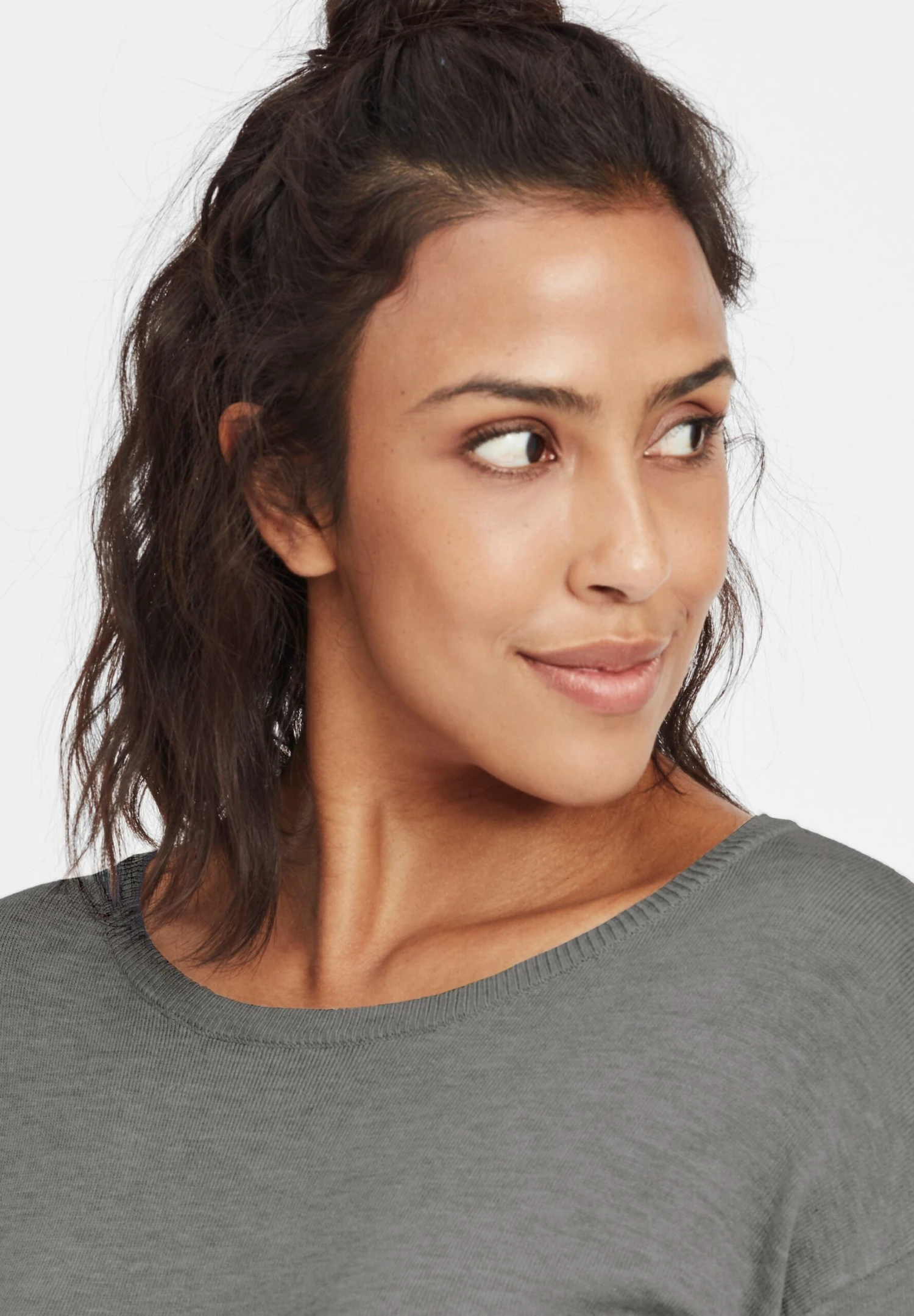 OXMO Oxella - Vestido De Punto - Grey Mel 4 OXMO Oxella - Vestido De Punto - Grey Mel - Imagen 4