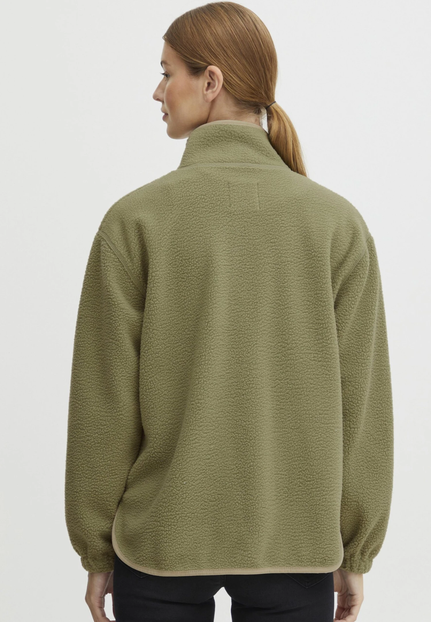 OXMO Oxpiper - Forro Polar - Oil Green 3 OXMO Oxpiper - Forro Polar - Oil Green - Imagen 3