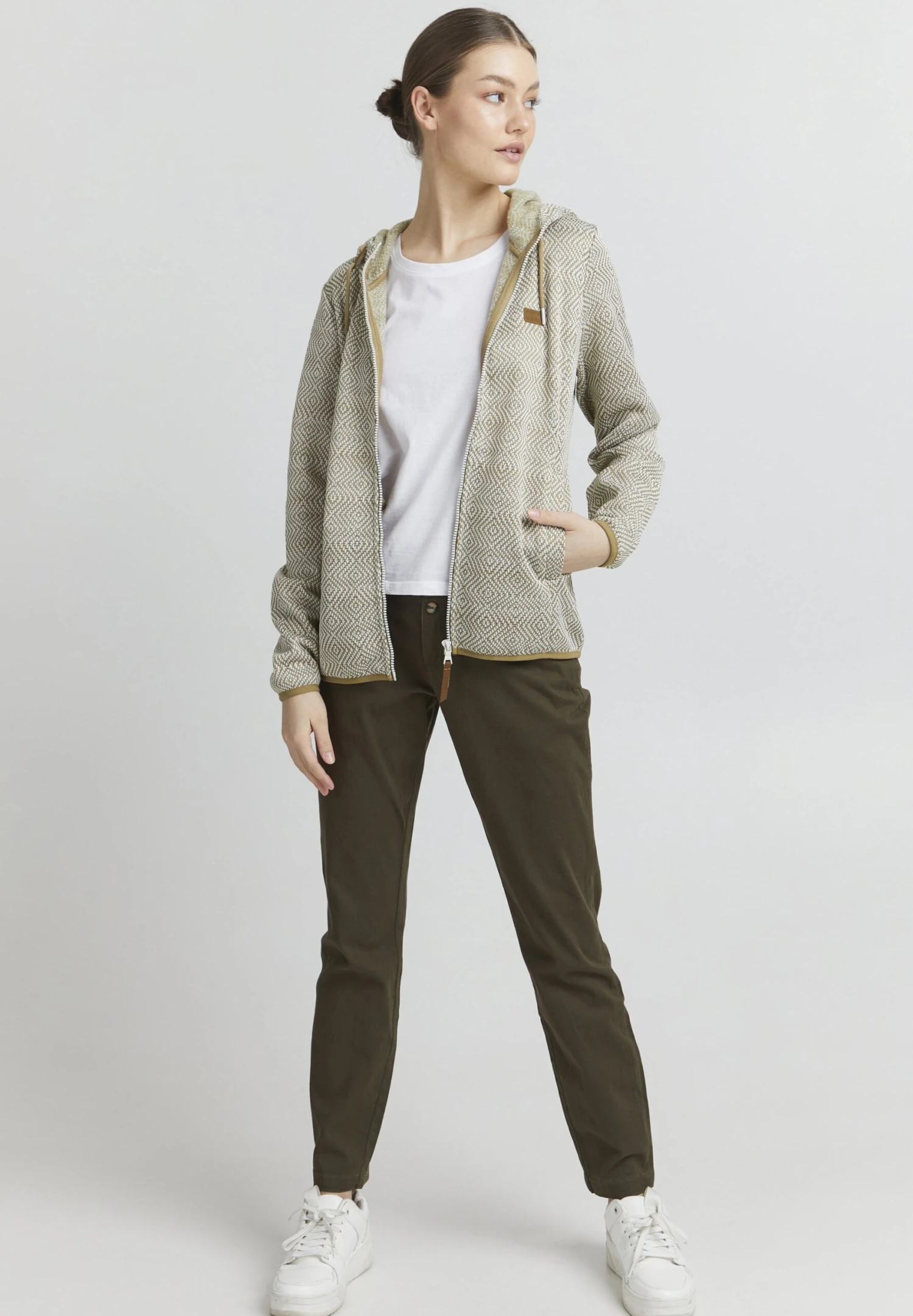 OXMO Pebbles - Chaqueta De Punto - Dune 2 OXMO Pebbles - Chaqueta De Punto - Dune - Imagen 2