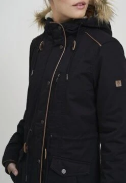 OXMO Oxanna - Parka - Black 9 OXMO Oxanna - Parka - Black -Oxmo 6dc72de884864fee9ea230ad10adf1e5