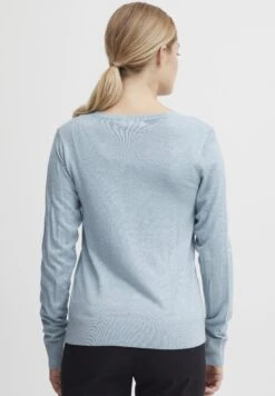 OXMO Oxhelene - Chaqueta De Punto - Blue Bell Melange 8 OXMO Oxhelene - Chaqueta De Punto - Blue Bell Melange -Oxmo 6e93753bd24b4e7fbe504ef6991f506e