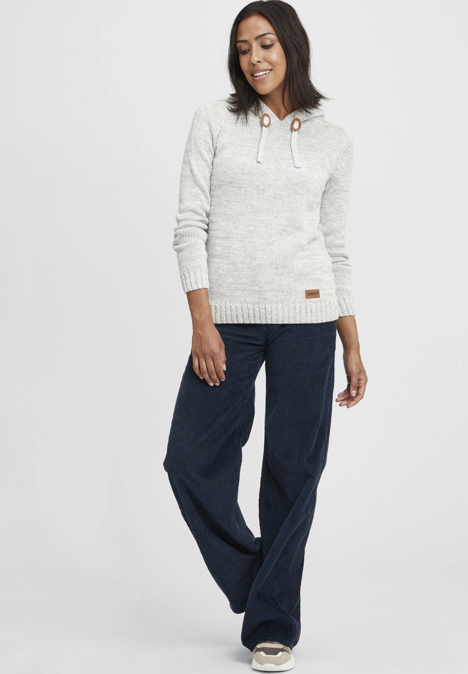 OXMO Oxphilla - Jersey De Punto - Lig Grey M 2 OXMO Oxphilla - Jersey De Punto - Lig Grey M - Imagen 2