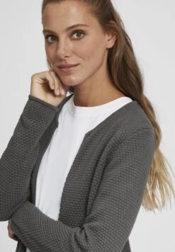 OXMO Oxhilda - Chaqueta De Punto - Pewter 9 OXMO Oxhilda - Chaqueta De Punto - Pewter -Oxmo 6f667a9d476443a3af1be4c401334f2b