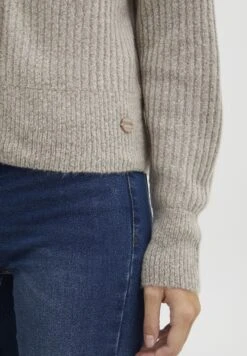 OXMO Oxnorene - Chaqueta De Punto - Cement Melange -Oxmo 6fee9e7874d5480ab4e88d94c771b930