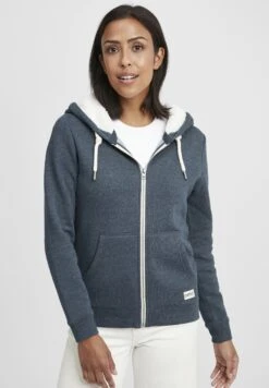 OXMO Oxbinja - Sudadera Con Cremallera - Insignia Blue Melange