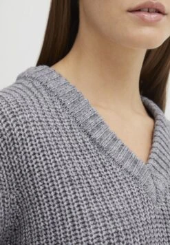 OXMO Nanny - Jersey De Punto - Medium Grey Melange -Oxmo 705ac98d86324defb60200b61c1befa1