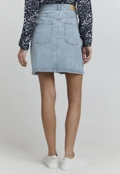 OXMO Frigga - Falda Acampanada - Mid Blue Denim 8 OXMO Frigga - Falda Acampanada - Mid Blue Denim -Oxmo 71541061276649ea84e095364230e3d0