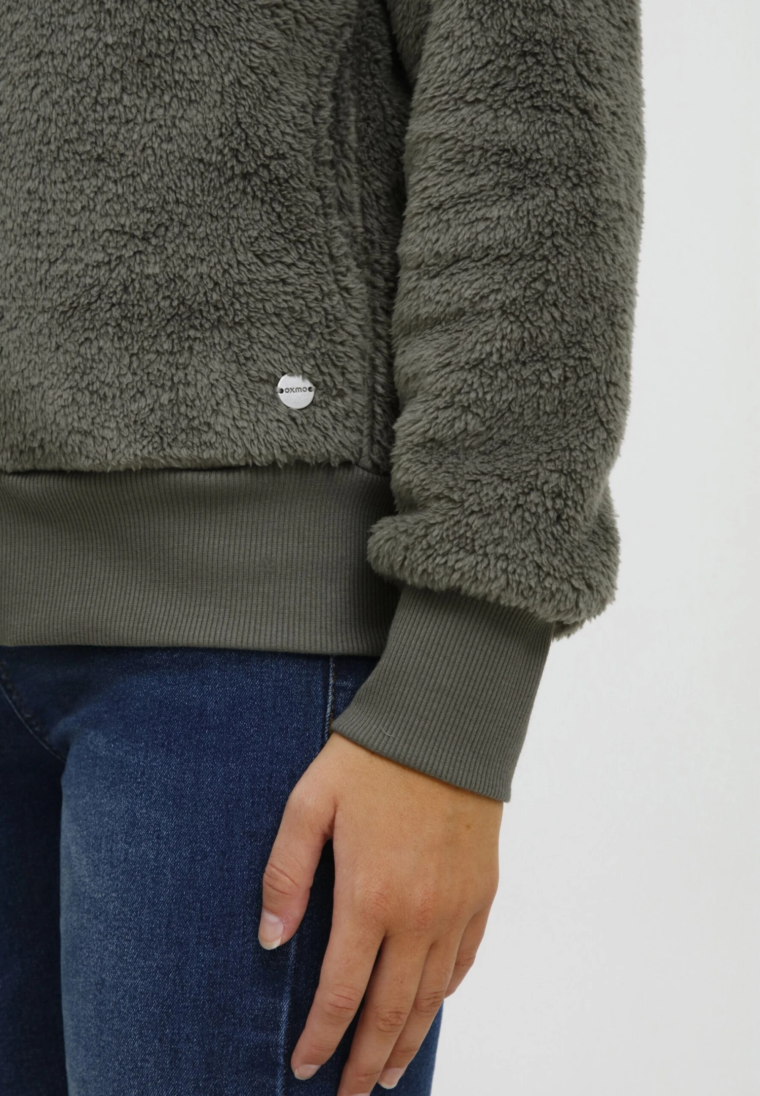 OXMO Anneka - Forro Polar - Grey 5 OXMO Anneka - Forro Polar - Grey - Imagen 5