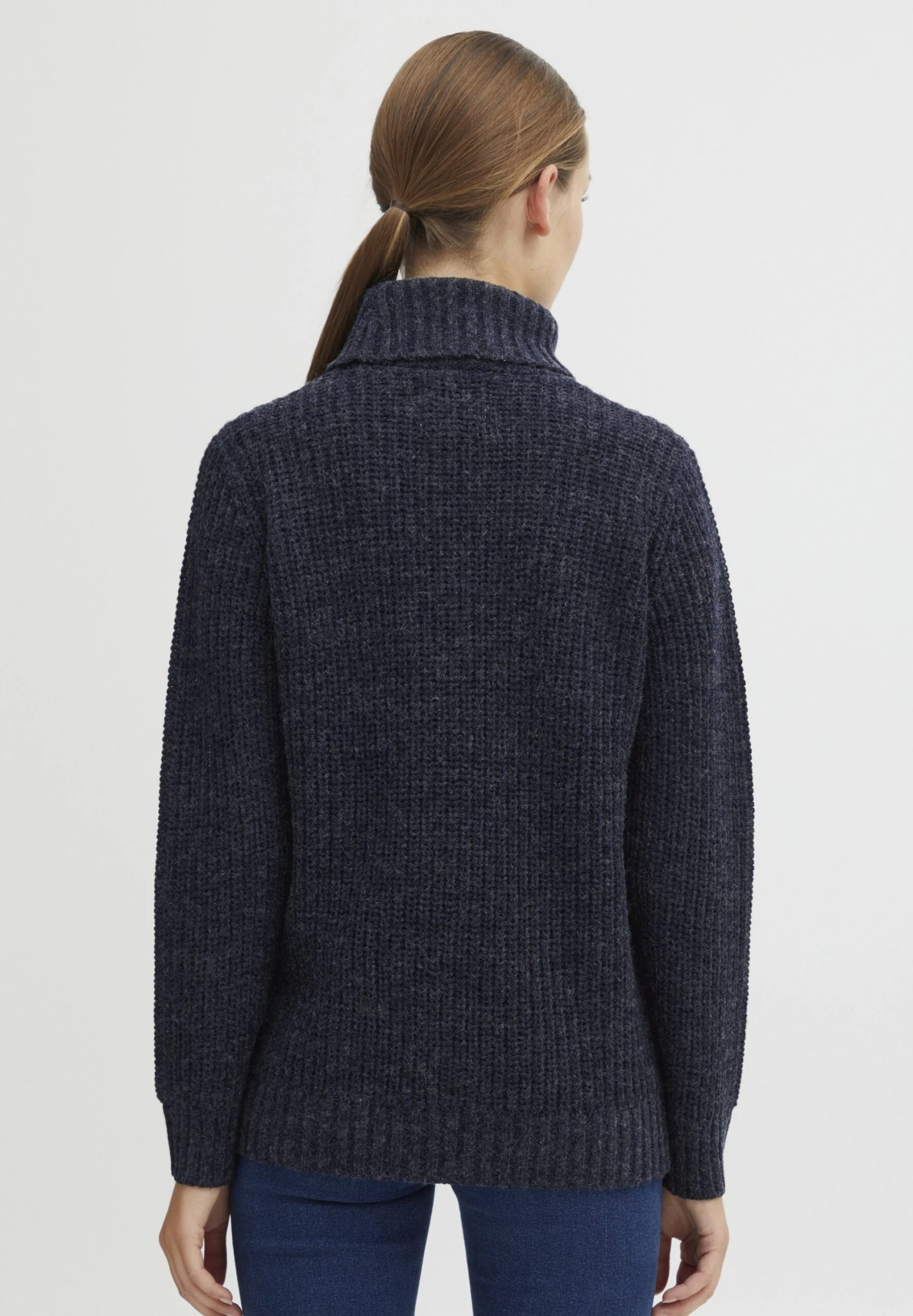 OXMO Oxnanna - Jersey De Punto - Total Eclipse Melange 3 OXMO Oxnanna - Jersey De Punto - Total Eclipse Melange - Imagen 3