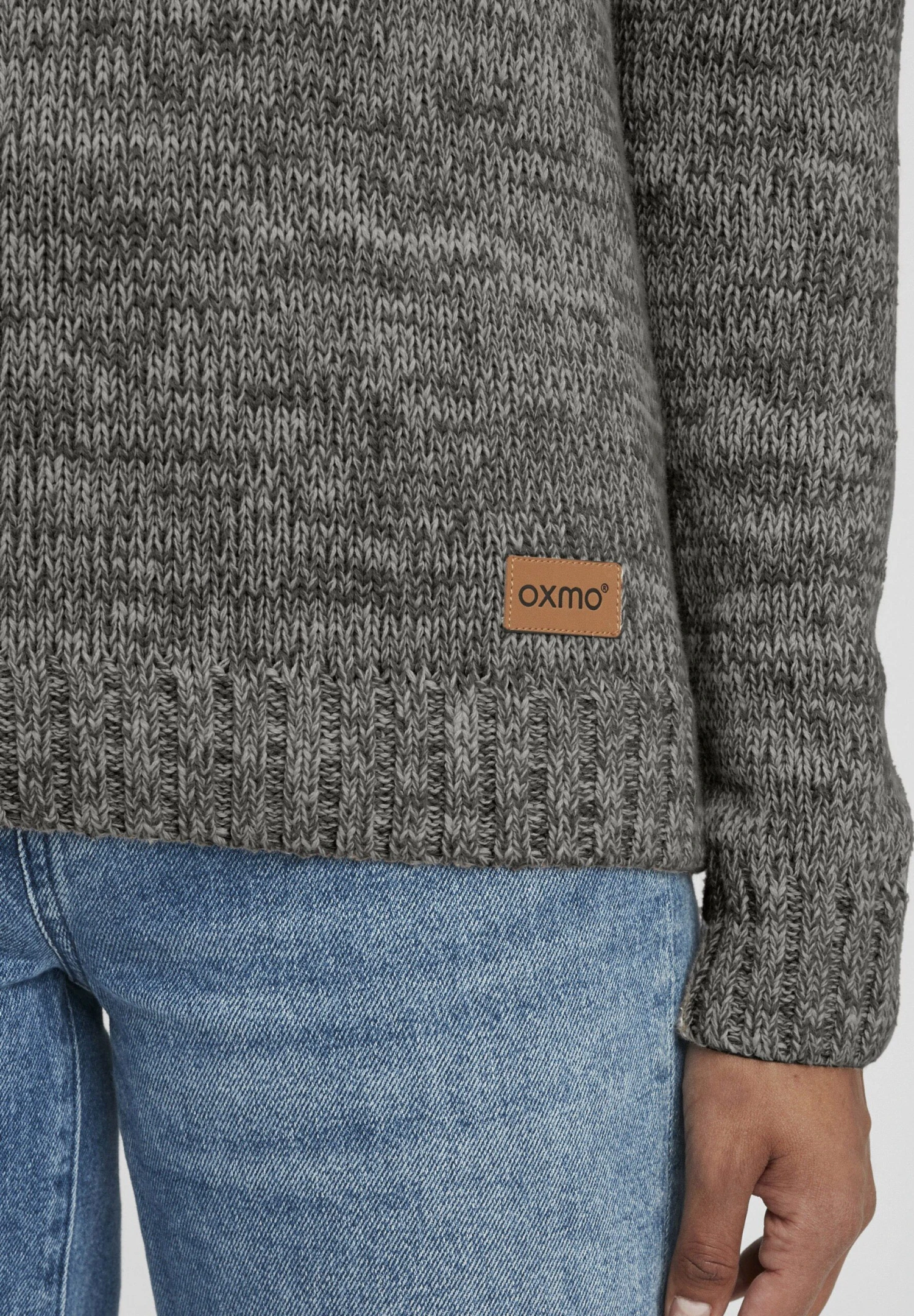 OXMO Oxphilla - Jersey De Punto - Dark Grey 5 OXMO Oxphilla - Jersey De Punto - Dark Grey - Imagen 5