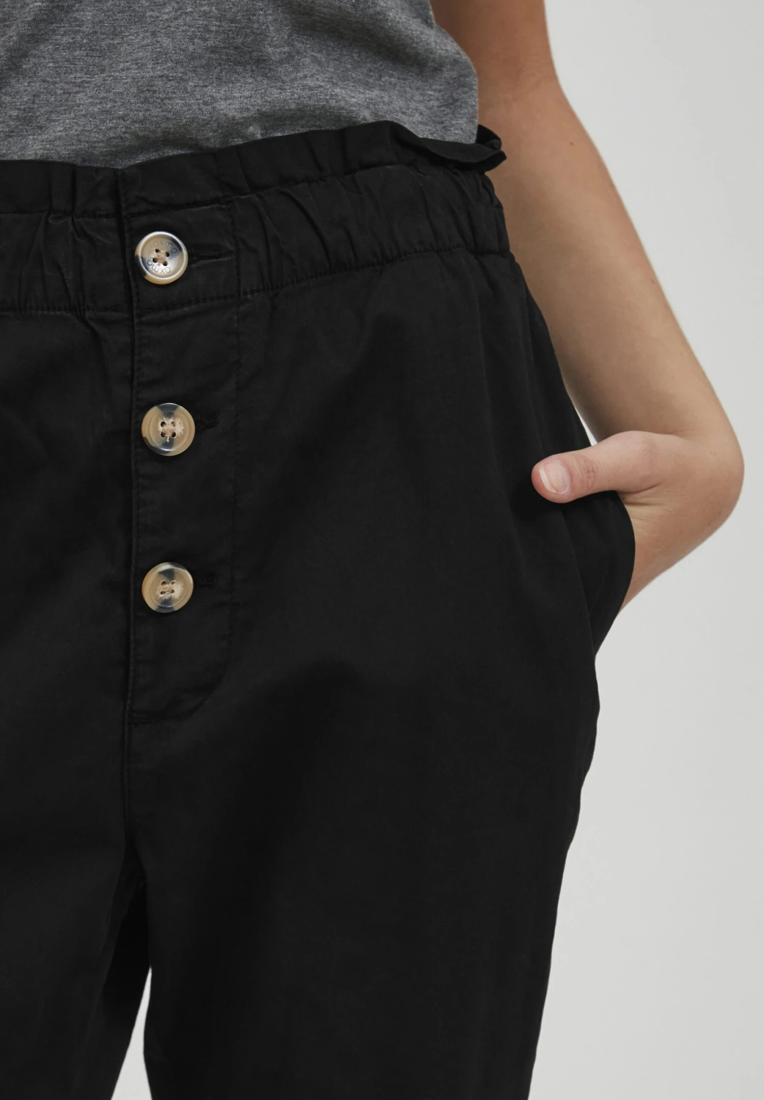 OXMO Oxconzi - Pantalones - Black 2 OXMO Oxconzi - Pantalones - Black - Imagen 2