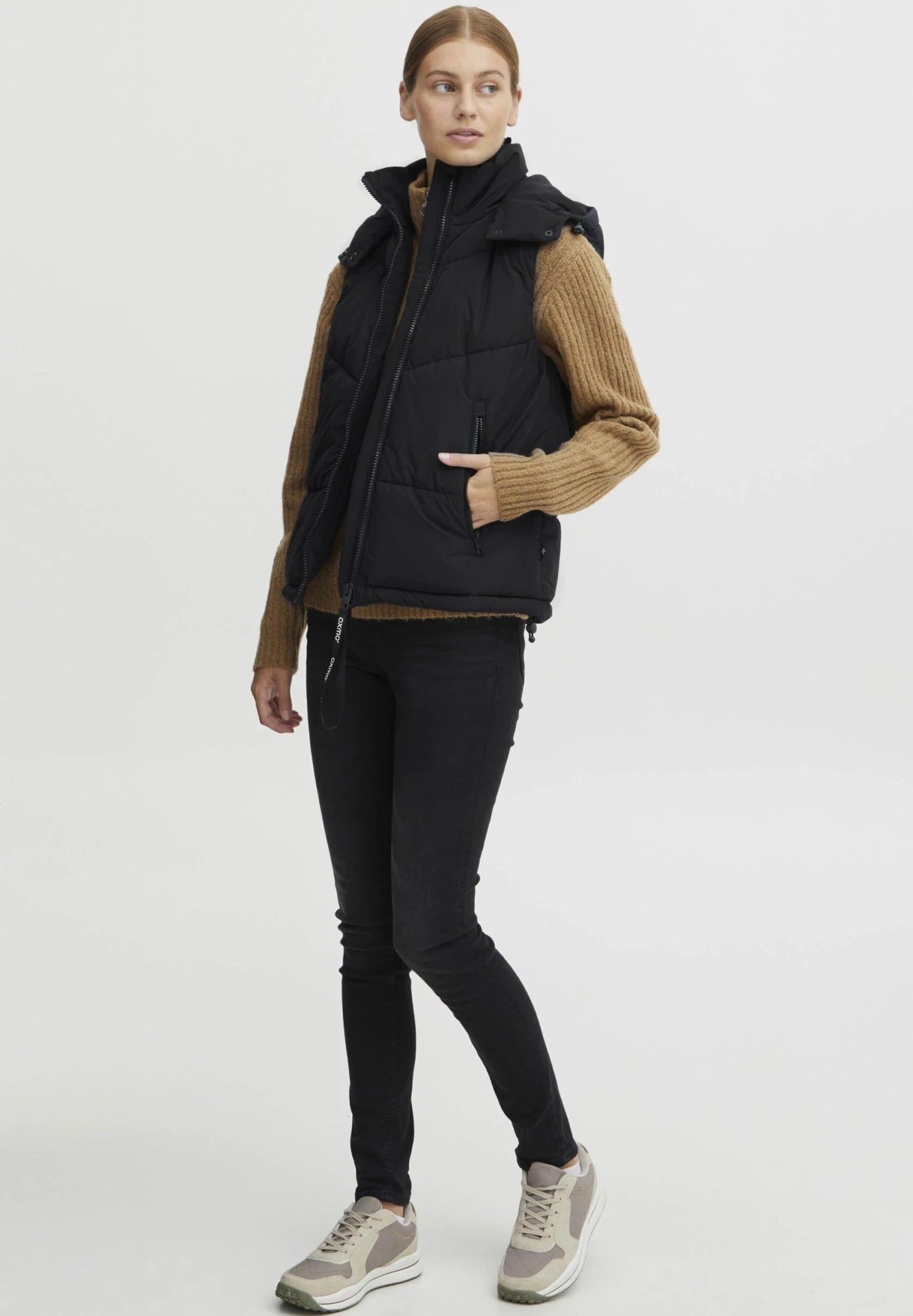 OXMO Ox-Juliette - Chaleco - Black 2 OXMO Ox-Juliette - Chaleco - Black - Imagen 2