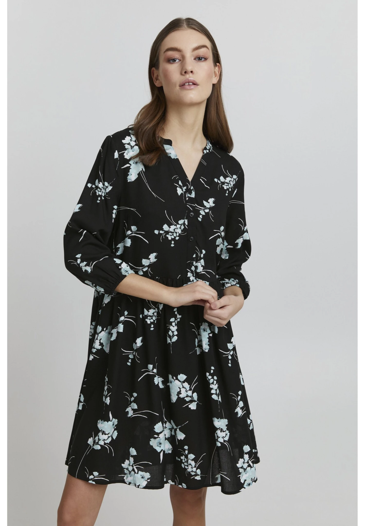 OXMO Vestido Informal - Black Mix 1 OXMO Vestido Informal - Black Mix