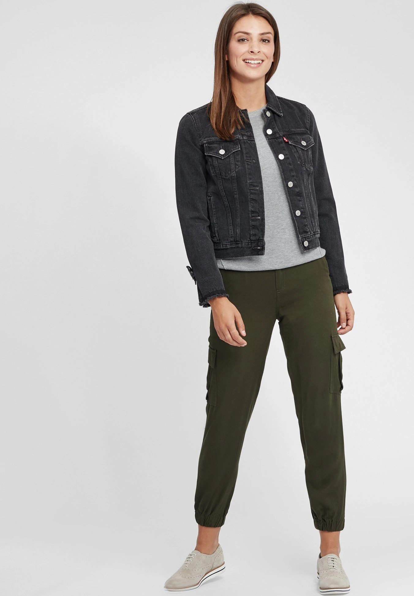 OXMO Oxwinova - Jersey De Punto - Medium Grey Melange 2 OXMO Oxwinova - Jersey De Punto - Medium Grey Melange - Imagen 2