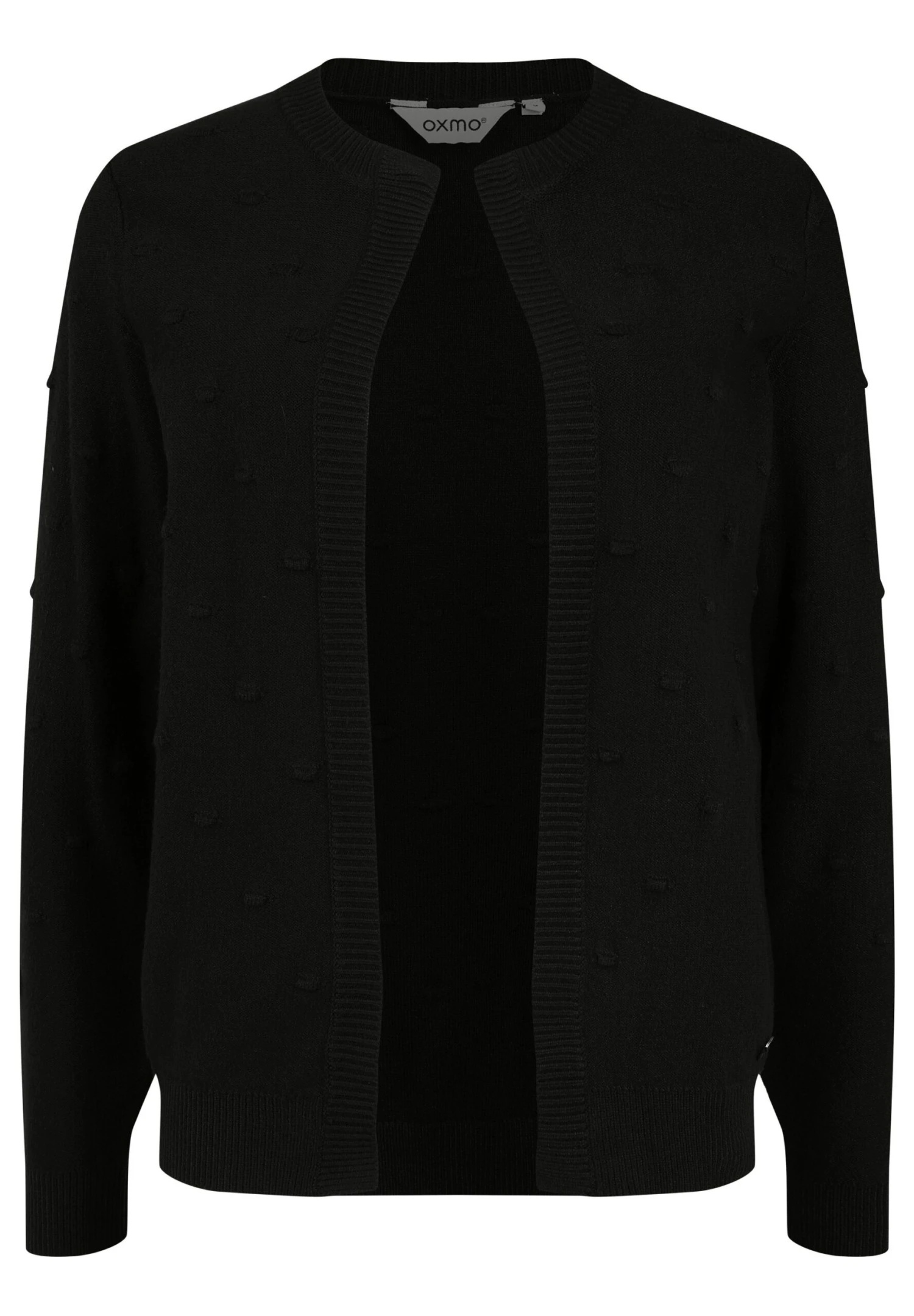 OXMO Oxkalotta - Chaqueta De Punto - Black 6 OXMO Oxkalotta - Chaqueta De Punto - Black - Imagen 6