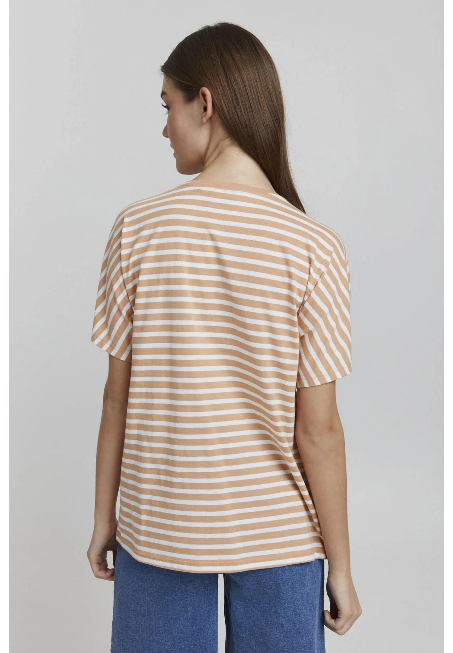 OXMO Oxsteffi - Camiseta Estampada - Mahogany Rose 3 OXMO Oxsteffi - Camiseta Estampada - Mahogany Rose - Imagen 3