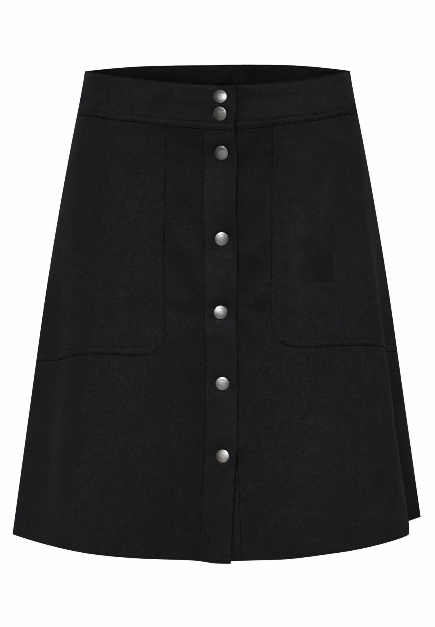 OXMO Oxjune - Falda Acampanada - Black 6 OXMO Oxjune - Falda Acampanada - Black - Imagen 6