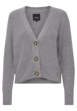 OXMO Oxnorene - Chaqueta De Punto - Mid Grey Melange 12 OXMO Oxnorene - Chaqueta De Punto - Mid Grey Melange -Oxmo 7cf07ffffcd34aecbf6cf37b680eccc3