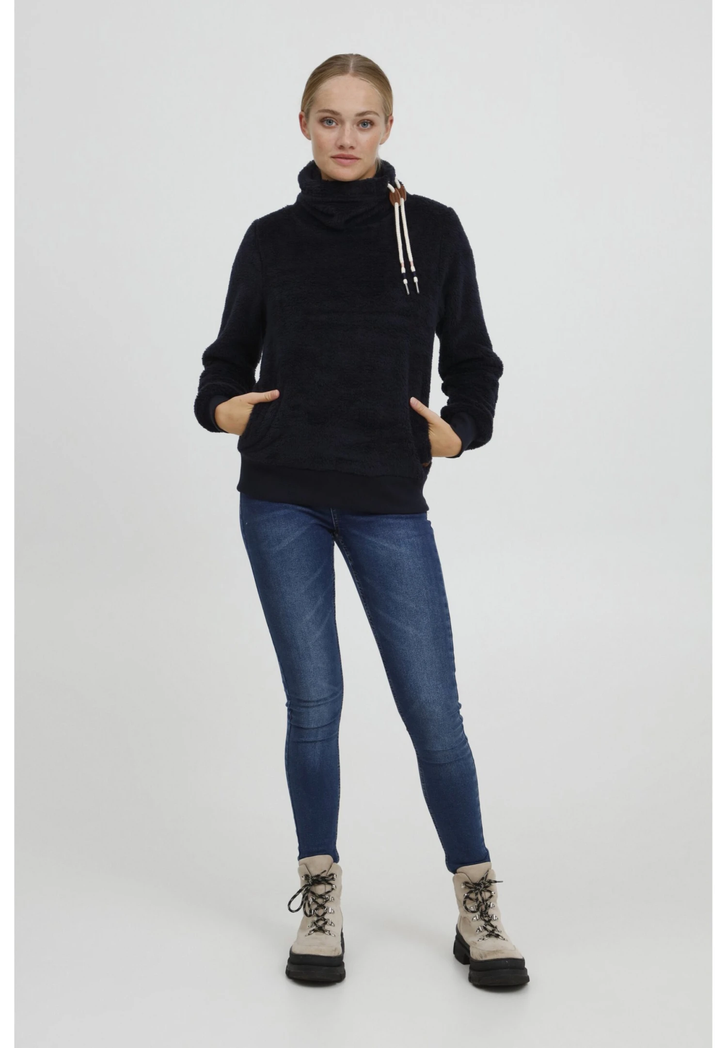 OXMO Oxanniki - Forro Polar - Black 2 OXMO Oxanniki - Forro Polar - Black - Imagen 2