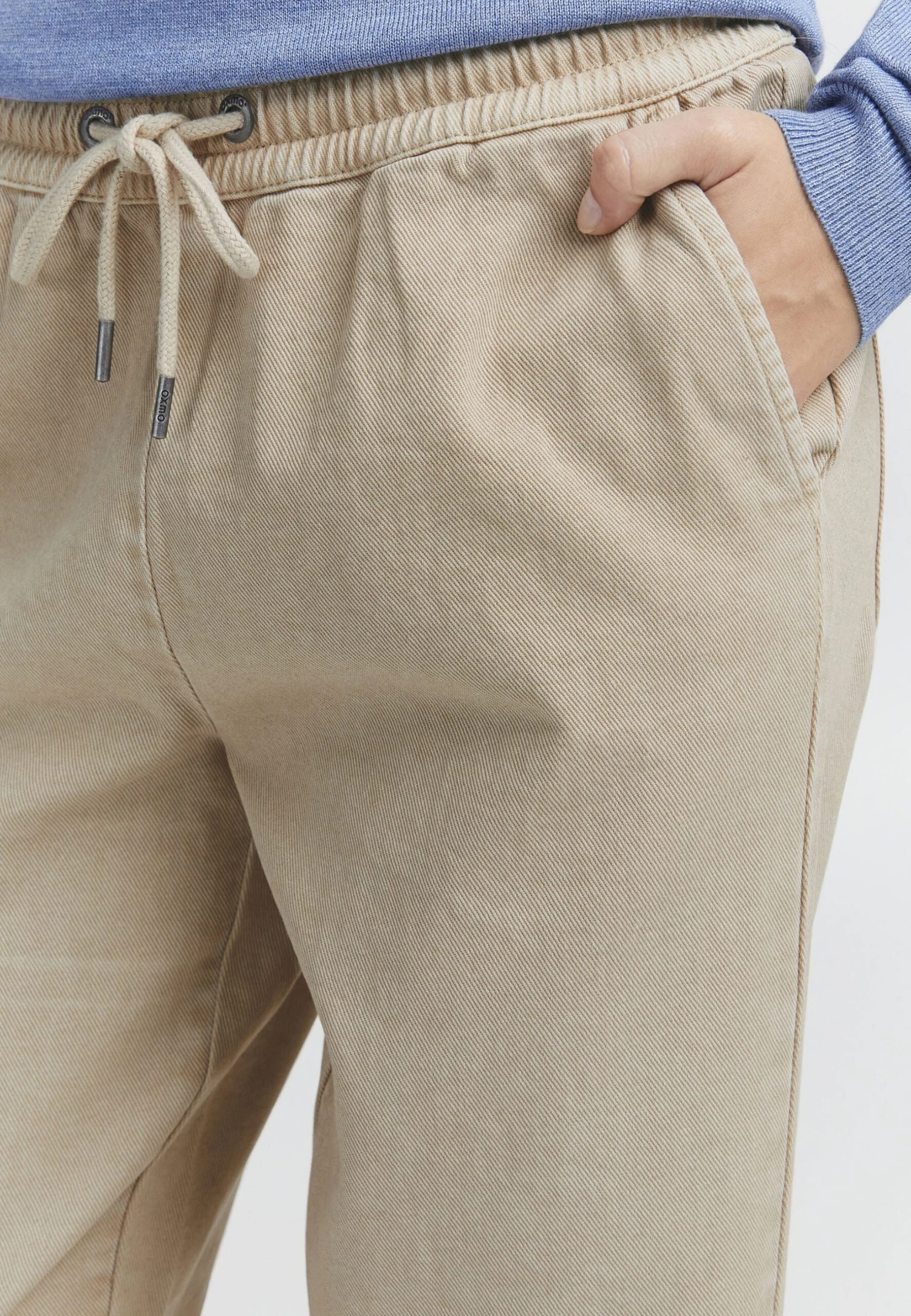 OXMO Oxtallualah - Pantalones Deportivos - Cement 4 OXMO Oxtallualah - Pantalones Deportivos - Cement - Imagen 4