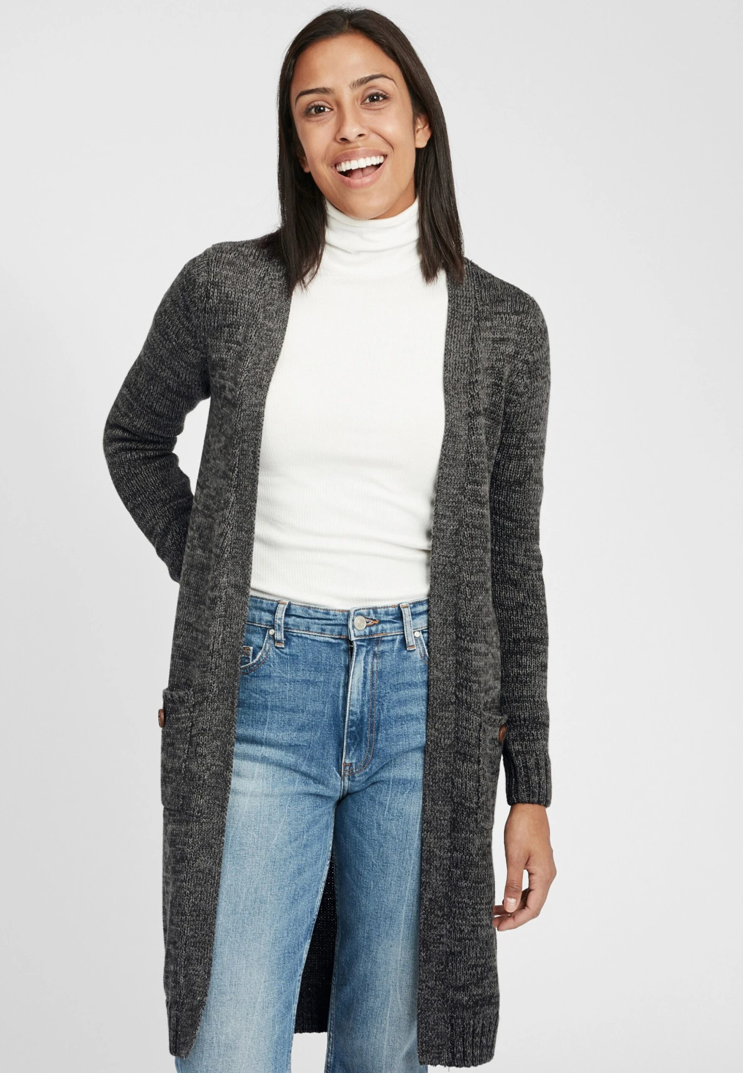 OXMO Oxphiletta - Chaqueta De Punto - Black 1 OXMO Oxphiletta - Chaqueta De Punto - Black