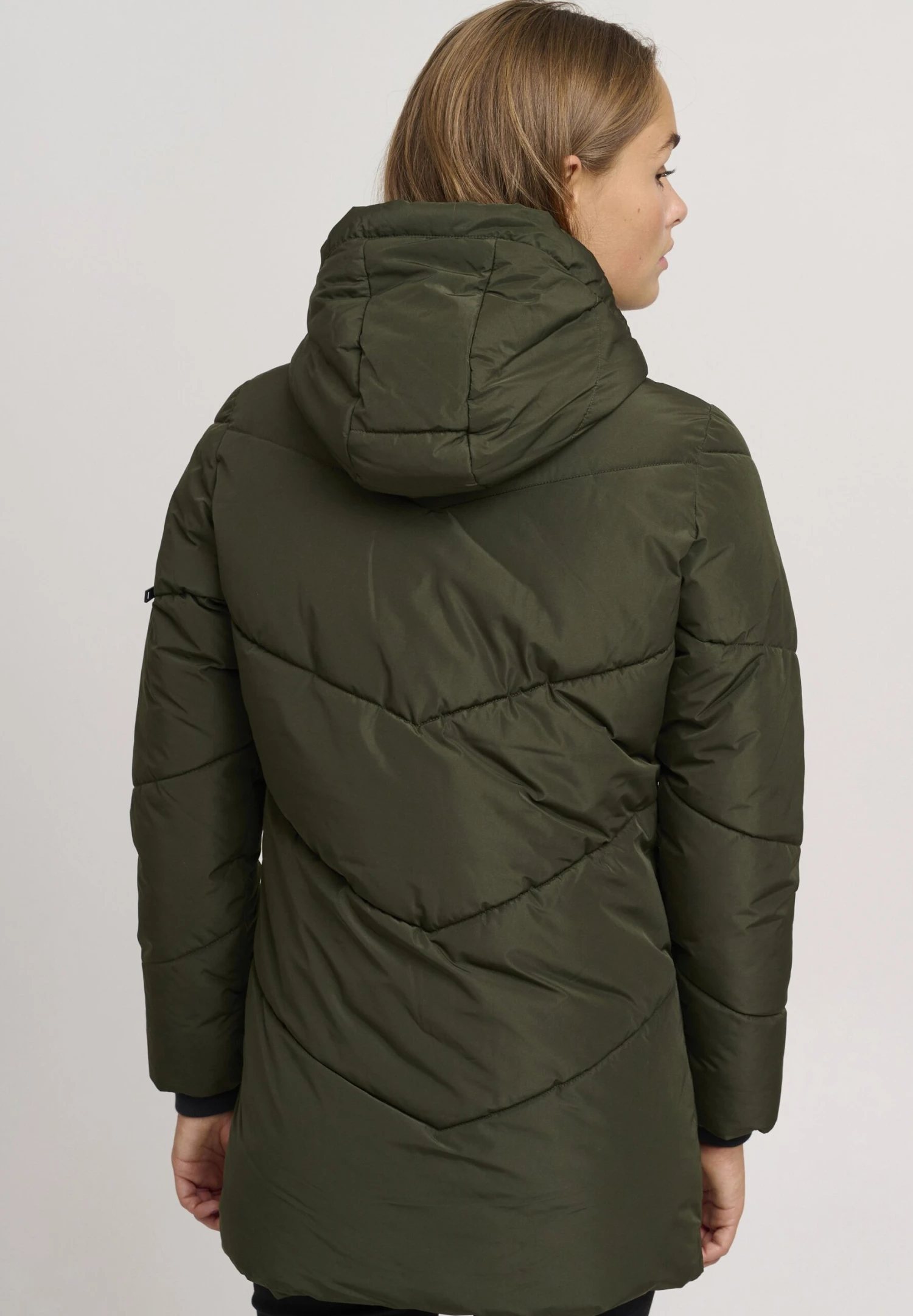 OXMO Oxjunchen - Abrigo De Invierno - Grey Denim 5 OXMO Oxjunchen - Abrigo De Invierno - Grey Denim - Imagen 5