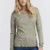 OXMO Oxedda - Jersey De Punto - Seagrass Melange