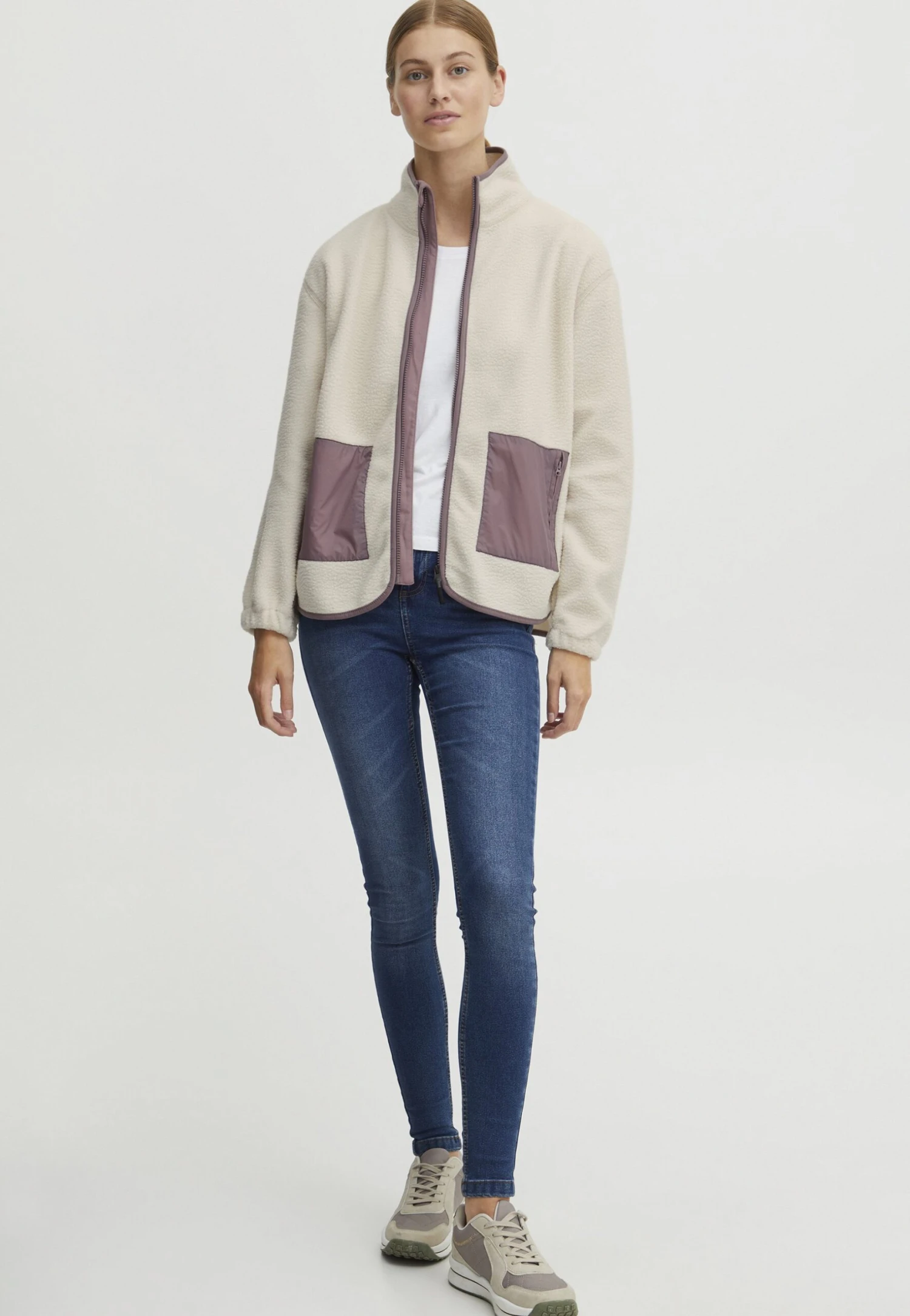 OXMO Oxpiper - Forro Polar - Birch 2 OXMO Oxpiper - Forro Polar - Birch - Imagen 2