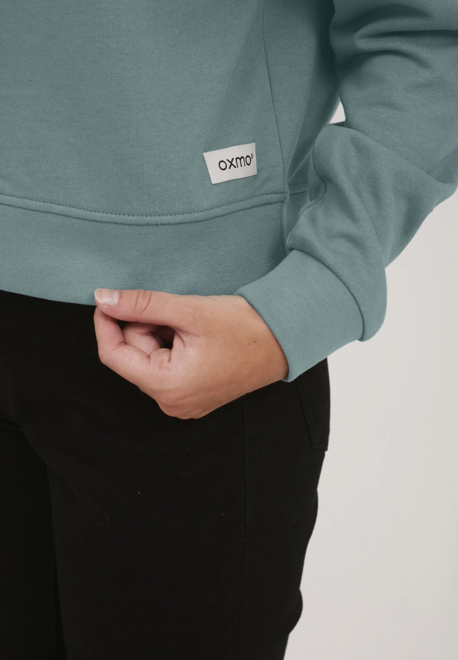 OXMO Oxgrethe - Jersey De Punto - Goblin Green 4 OXMO Oxgrethe - Jersey De Punto - Goblin Green - Imagen 4