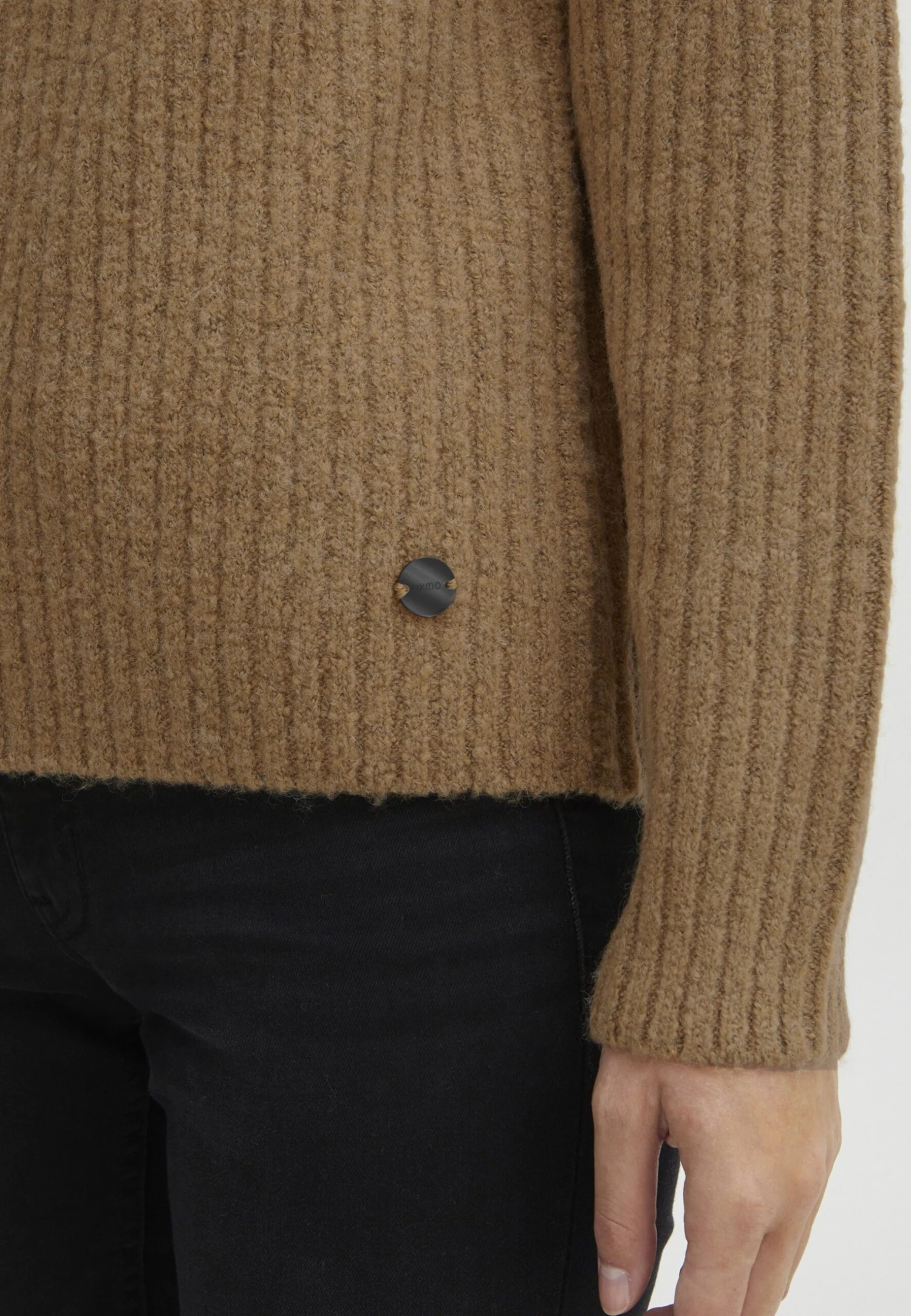 OXMO Sal - Chaqueta De Punto - Tannin Melange 5 OXMO Sal - Chaqueta De Punto - Tannin Melange - Imagen 5