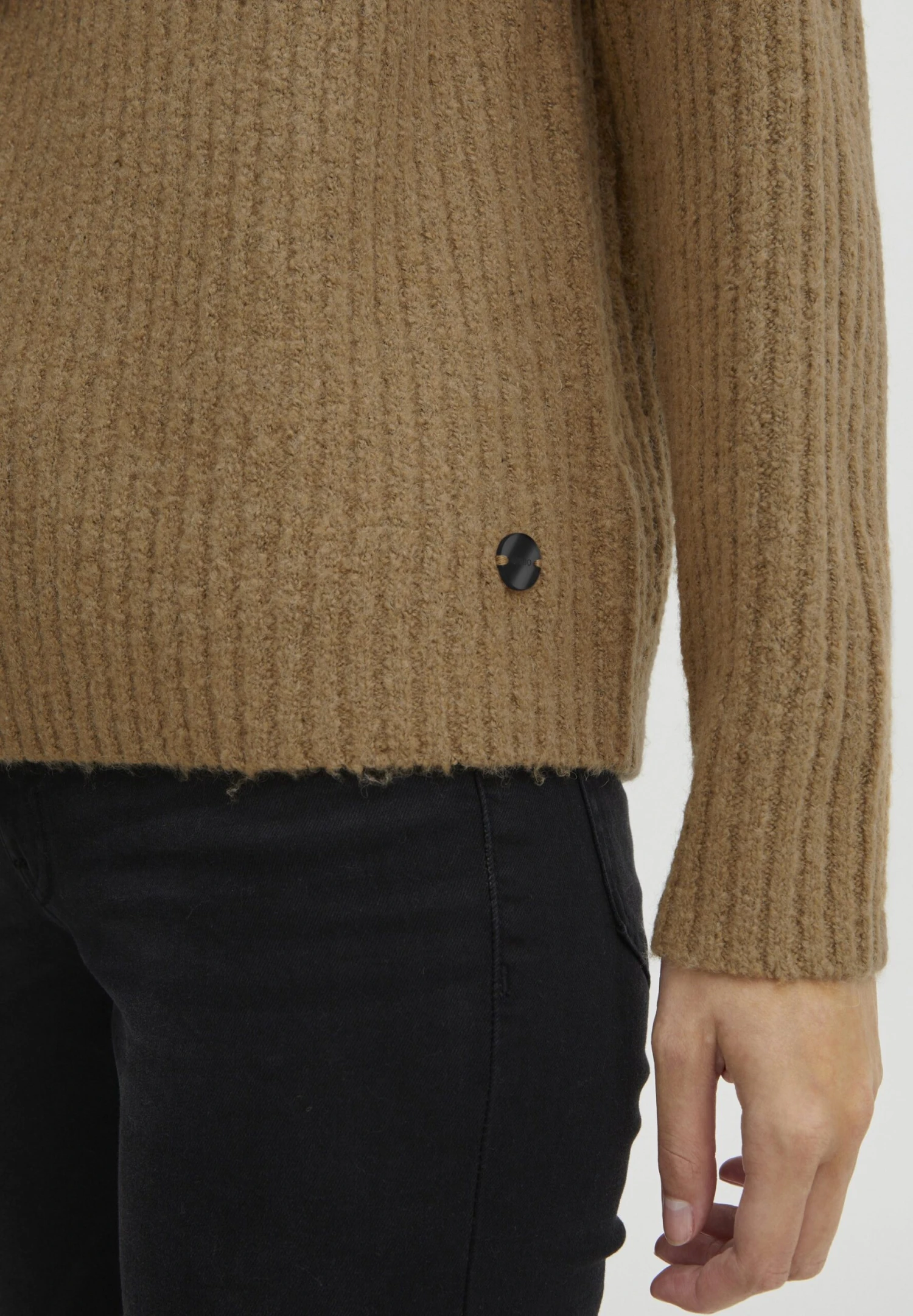 OXMO Oxsaline - Jersey De Punto - Tannin Melange 5 OXMO Oxsaline - Jersey De Punto - Tannin Melange - Imagen 5