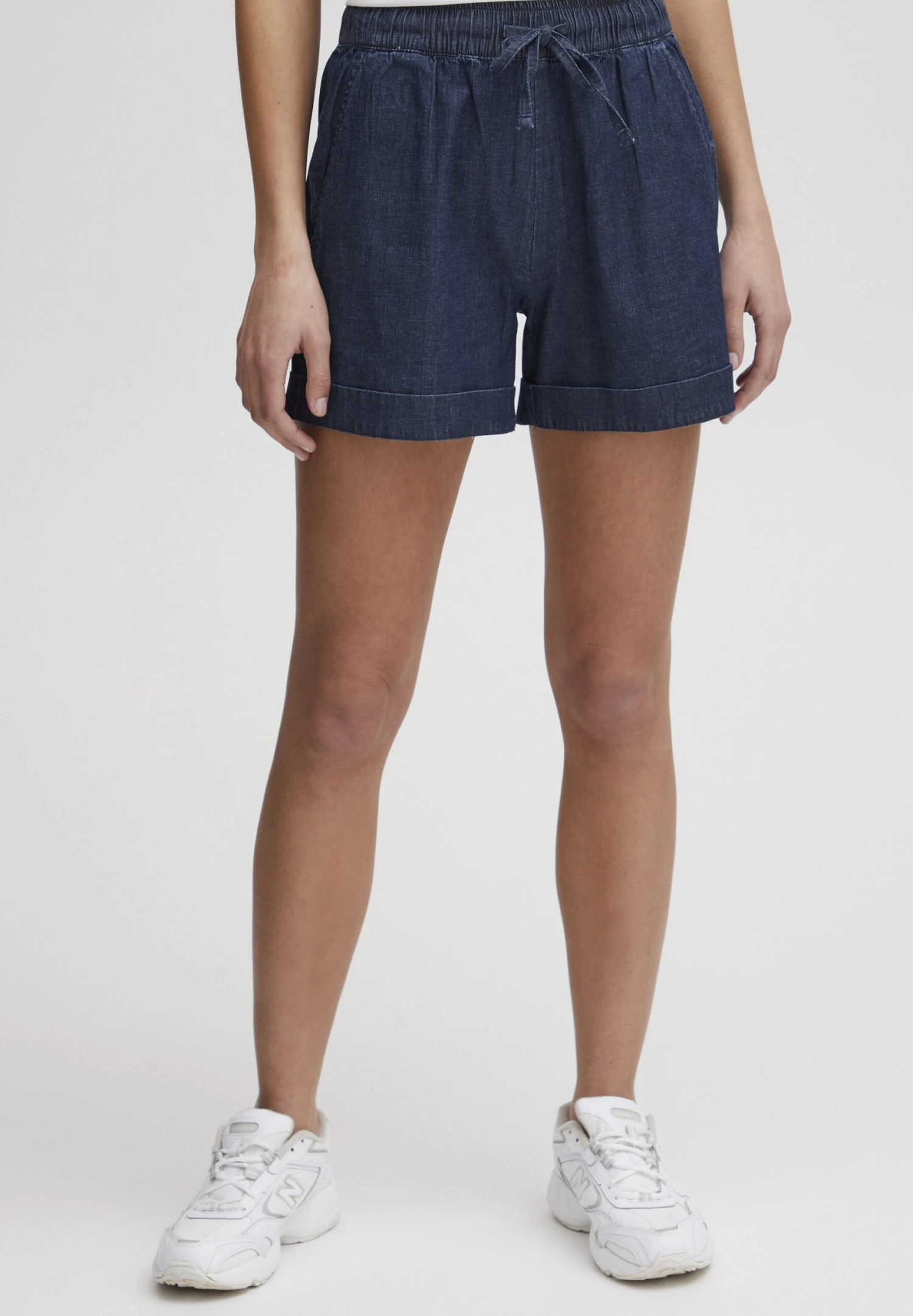 OXMO Oxlillith - Shorts Vaqueros - Dark Blue Denim 1 OXMO Oxlillith - Shorts Vaqueros - Dark Blue Denim