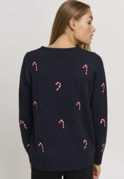 OXMO Oxchristel - Jersey De Punto - Dress Blues -Oxmo 8b4ffcaeab264f07af104094db5a659f