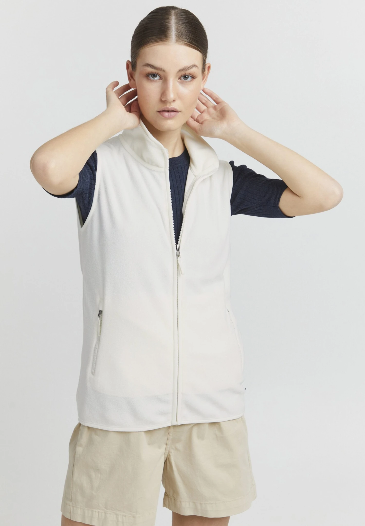 OXMO Ragnara - Chaleco - Cloud Dancer 1 OXMO Ragnara - Chaleco - Cloud Dancer