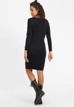 OXMO Oxella - Vestido De Punto - Black -Oxmo 8f67b3c11adf44ab83b6e304d2ca38b4