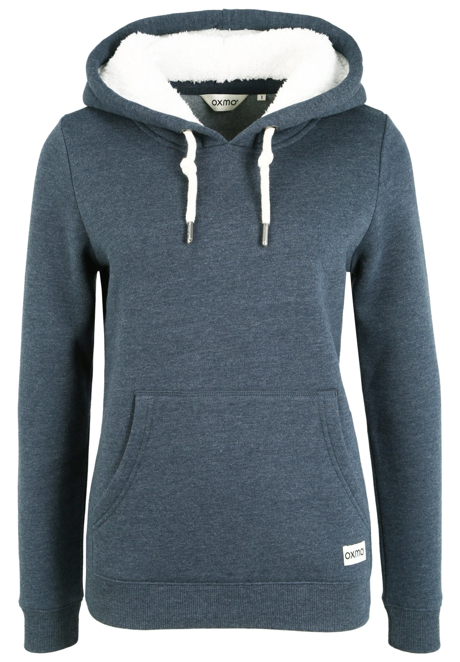 OXMO Oxbinna - Jersey Con Capucha - Insignia Blue Melange 6 OXMO Oxbinna - Jersey Con Capucha - Insignia Blue Melange - Imagen 6