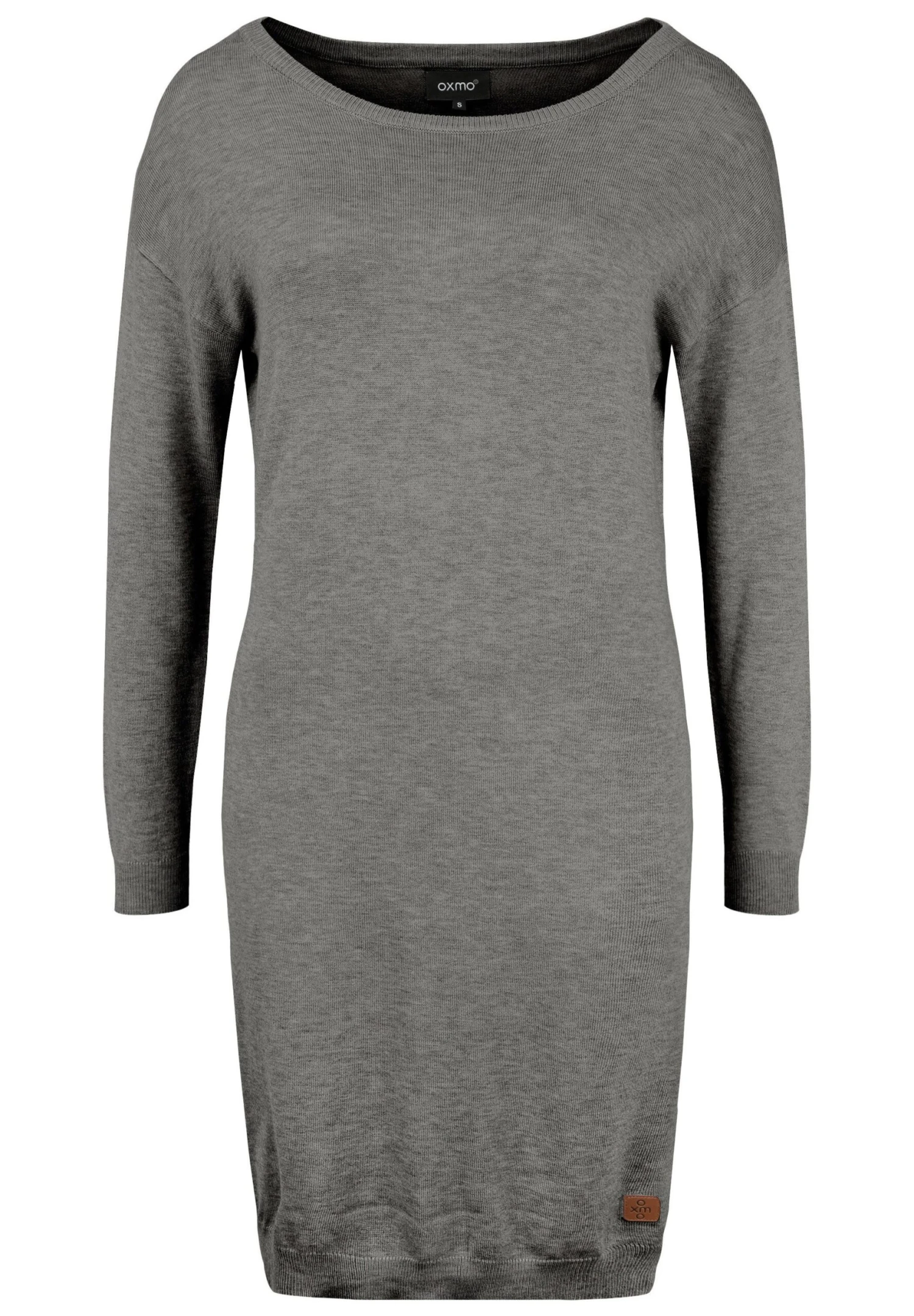 OXMO Oxella - Vestido De Punto - Grey Mel 6 OXMO Oxella - Vestido De Punto - Grey Mel - Imagen 6
