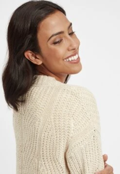 OXMO Oxclea - Chaqueta De Punto - Oyster Grey Melange -Oxmo 90b2c3e025c745a48a303643e51a6b0b