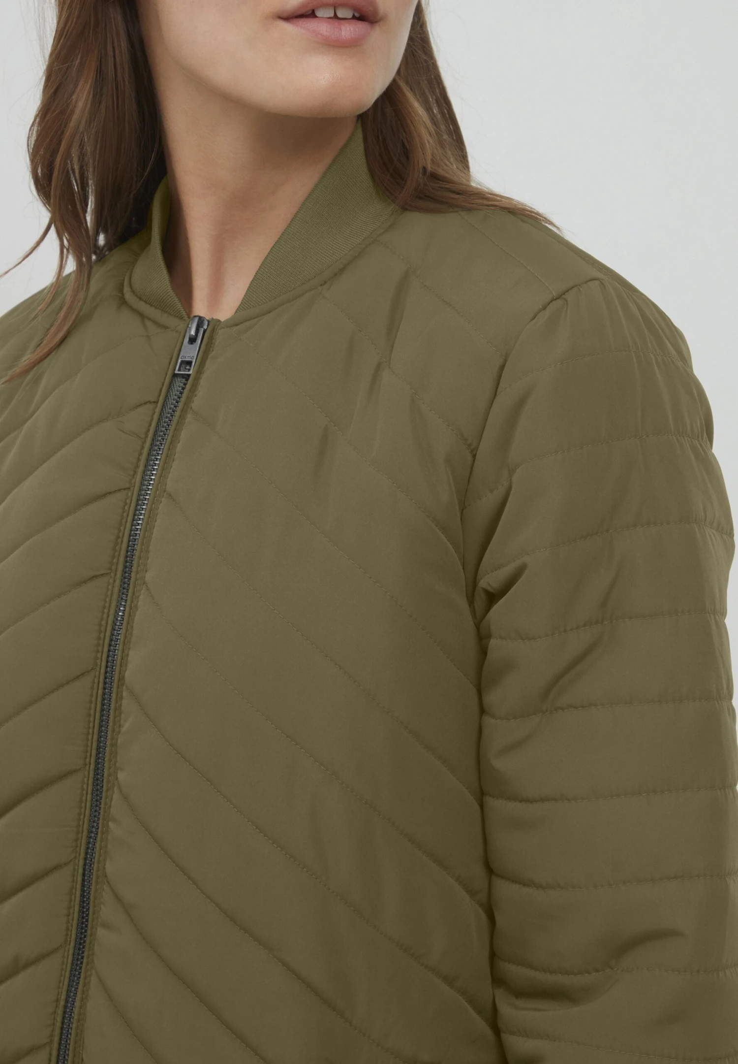 OXMO Oxmadalyn - Chaqueta De Entretiempo - Dusty Olive 4 OXMO Oxmadalyn - Chaqueta De Entretiempo - Dusty Olive - Imagen 4