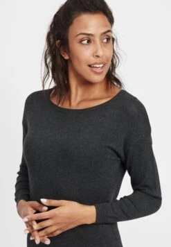 OXMO Oxella - Vestido De Punto - Dar Grey M 9 OXMO Oxella - Vestido De Punto - Dar Grey M -Oxmo 95da46f286e546a0a7523879889f4e5f