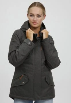 OXMO Oxbellissa - Chaqueta De Invierno - Dark Grey
